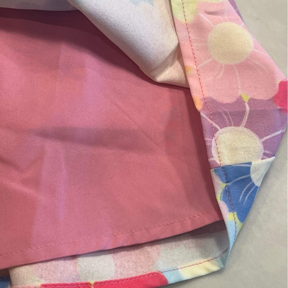 EUC SSYS 2 Piece Pastel Floral Skort and Top Size XS. - Picture 12 of 13